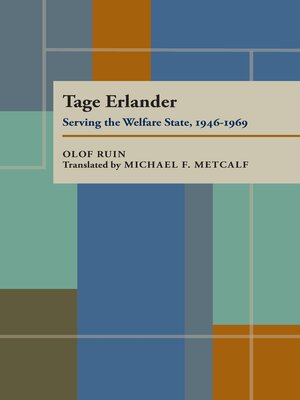cover image of Tage Erlander